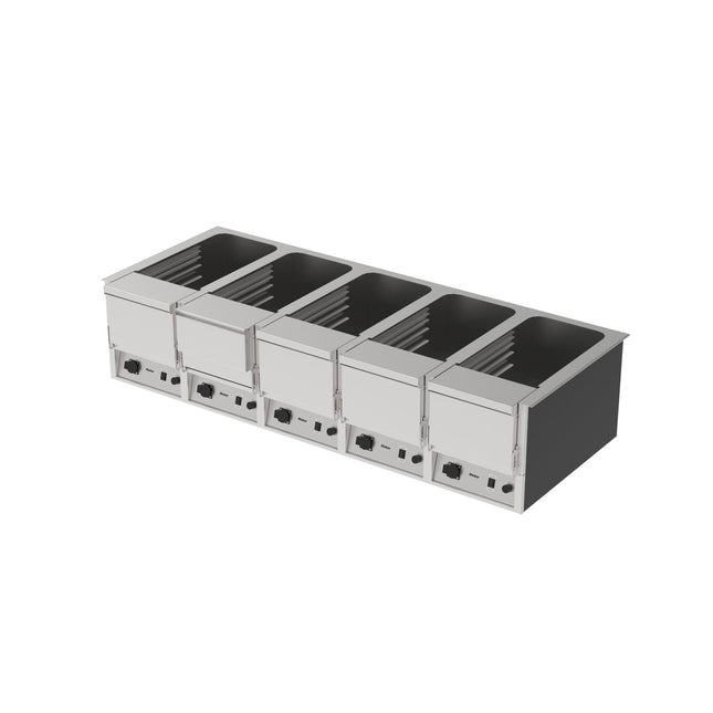 Rieber varithek® EST Infrarot 5x1/1 mit Abdeck. – Perspektivansicht
