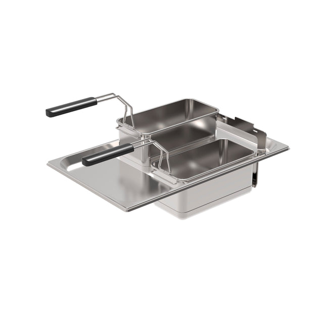 Rieber Frittier-Set - varithek® 400-pf-8000-SP – Perspektivansicht