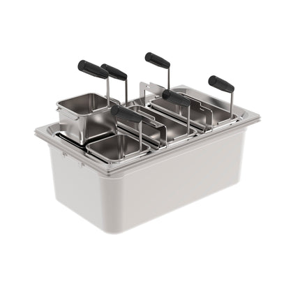 Rieber Pasta-Aufsatz-Set varithek® 1/1-ik-3500 – Perspektivansicht