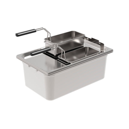 Rieber Frittier-Aufs.-Set varithek® 1/1-ik-3500 – Perspektivansicht