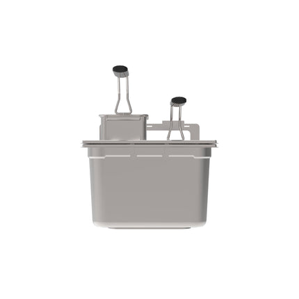 Rieber Frittier-Aufs.-Set varithek® 1/1-ik-3500 – Frontansicht