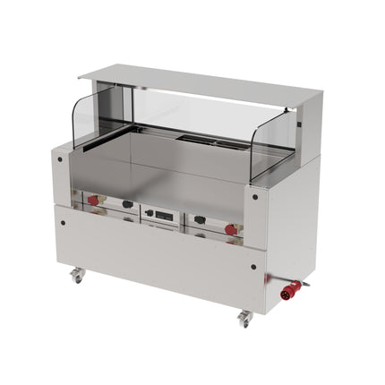 Rieber acs 1500 d3 - Aufsatz - 3x varithek® – Perspektivansicht