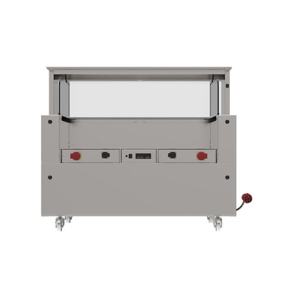 Rieber acs 1500 d3 - Aufsatz - 3x varithek® – Frontansicht