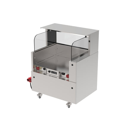 Rieber acs 1000 ec - Aufsatz - 2x varithek® – Perspektivansicht