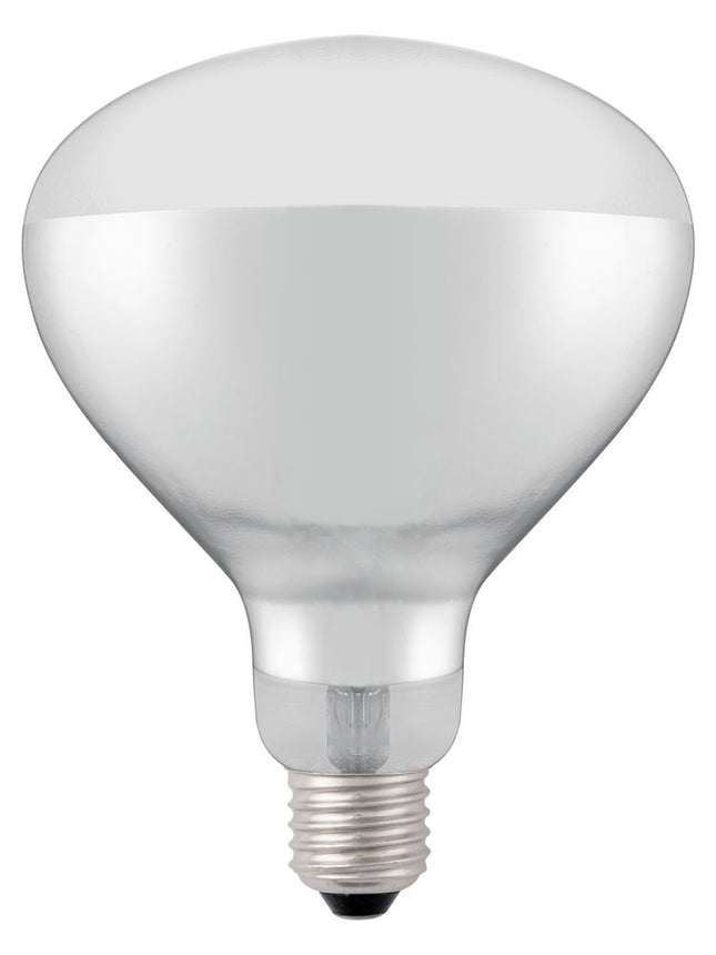 HENDI Infrarot-Wärmelampe – Weiß – 230 V / 250 W – Ø 125 × H 170 mm – Produktansicht