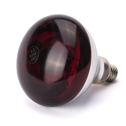 HENDI Infrarot-Wärmelampe – Rot – 230 V / 250 W – Ø 125 × H 170 mm – weitere Produktansicht