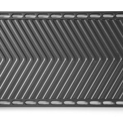 HENDI Gusseisen-Grillplatte – GN 1 / 1 – 325 × 530 mm – weitere Produktansicht