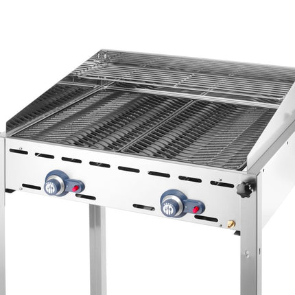 HENDI Gusseisengrill – GN 1 / 1 – 325 × 530 mm – weitere Produktansicht