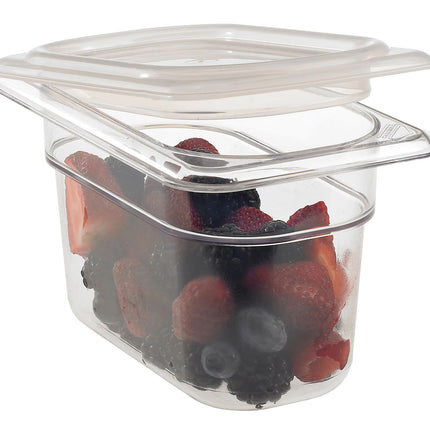 Cambro Camwear® Polycarbonat Gastronorm GN-Behälter GN1/9-100mm, Durchsichtig - 94CW135