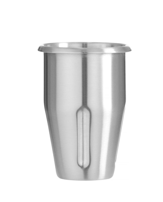 HENDI Edelstahlbecher für Milchshake-Mixer - Design by Bronwasser – 0.5 l – Ø 113 × H 160 mm – Produktansicht
