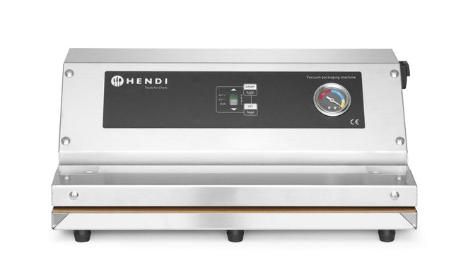 HENDI Vakuum-Verpackungsmaschine Profi Line – Profi Line – Dichtungsband: 350 mm – 230 V / 250 W – 383 × 293 × 175 mm – Produktansicht
