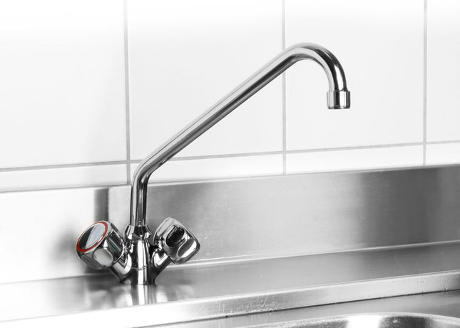 HENDI Wasserhahn – 250 × 40 × 275 mm – Produktansicht