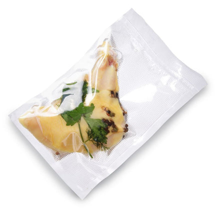 HENDI Vakuum-Kochbeutel geprägt 150 × 250 mm – 100 Stück – in Anwendung