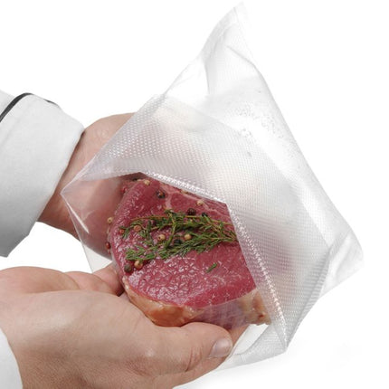 HENDI Vakuum-Kochbeutel – geprägt – 150 × 400 mm – 100 Stück – weitere Produktansicht