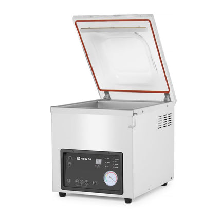HENDI Vakuumkammer-Verpackungsmaschine Profi Line – Profi Line – Dichtungsband: 350 mm – 230 V / 750 W – 450 × 555 × 480 mm – weitere Produktansicht