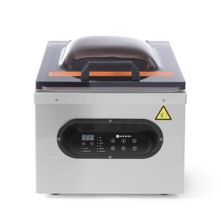 HENDI Vakuumkammer-Verpackungsmaschine – Kitchen Line – 230 V / 630 W – 360 × 490 × 365 mm – Produktansicht