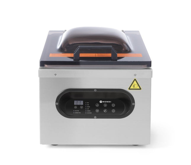 HENDI Vakuumkammer-Verpackungsmaschine – Kitchen Line – 230 V / 630 W – 360 × 490 × 365 mm – Produktansicht