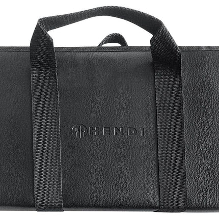HENDI Messerset – 9-teilig – Schwarz – 445 × 260 × 65 mm – weitere Produktansicht