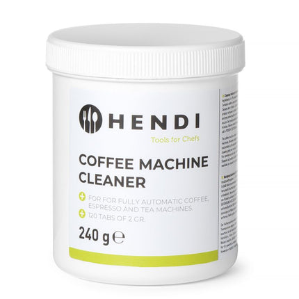 HENDI Reinigungstabletten für Kaffeevollautomaten – 1440 Stück (12 × 120) – Produktansicht