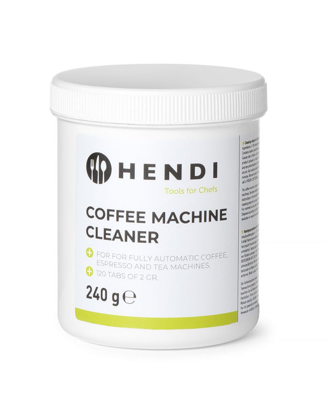 HENDI Reinigungstabletten für Kaffeevollautomaten – 1440 Stück (12 × 120) – Produktansicht