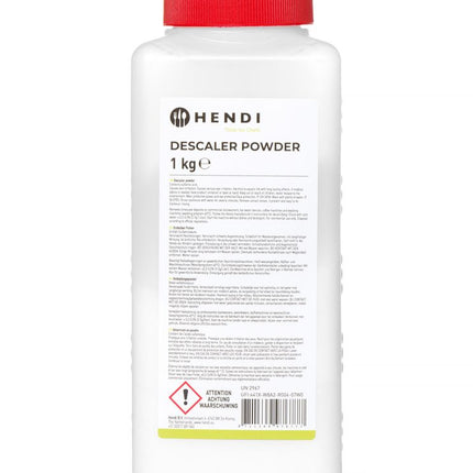 HENDI Entkalker-Pulver – 12 Stück – Produktansicht