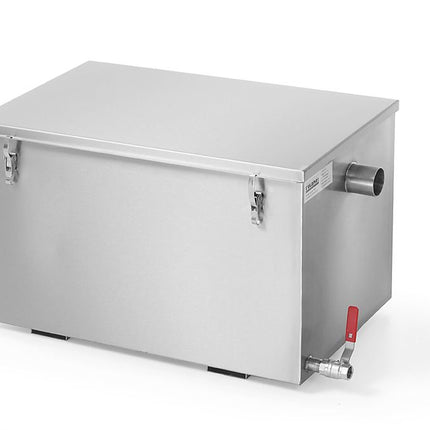 HENDI Fettabscheider – Profi Line – 1800 l / h – 180 l – 903 × 548 × 629 mm – Produktansicht