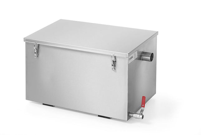 HENDI Fettabscheider – Profi Line – 1800 l / h – 180 l – 903 × 548 × 629 mm – Produktansicht