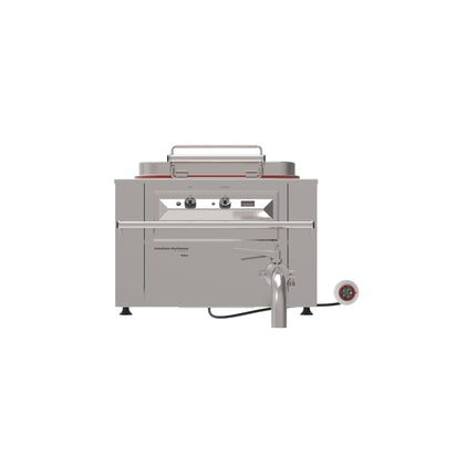 Rieber Induktions-Kochkessel SWISS|PLY - 86L-BW – Frontansicht