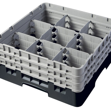 Cambro Camrack® 9-Fächer - Spülkorb mit 3 Extender 500 x 500 x 225 mm - 9S638110