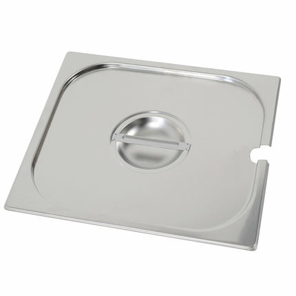 Bartscher Deckel 2/3GN, mit Löffelaussparung