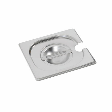 Bartscher Deckel 1/6GN, mit Löffelaussparung