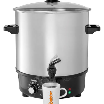Mulled wine pot, preserving pot 25L, CNS