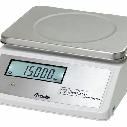 Bartscher Küchenwaage, 15kg, 2g