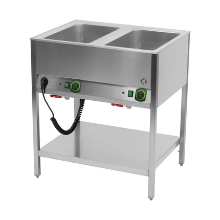 Bain-Marie-Station 2x GN 1/1 von A & S Gastro – Thermik_Snack für die Gastronomie