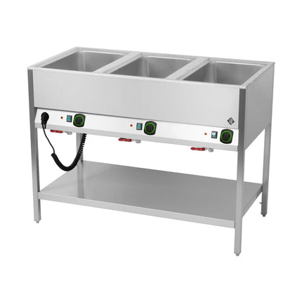 Bain-Marie-Station 3x GN 1/1 von A & S Gastro – Thermik_Snack für die Gastronomie