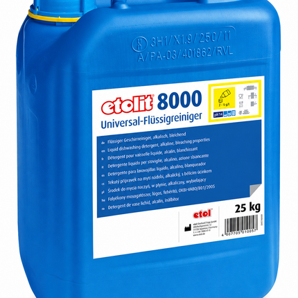 ETOLIT Dish Cleaner 8000 25 kg