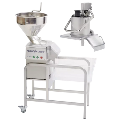 Robot-Coupe CL 55 mit 2 Einfüllaufsätzen Gemüseschneider 400V