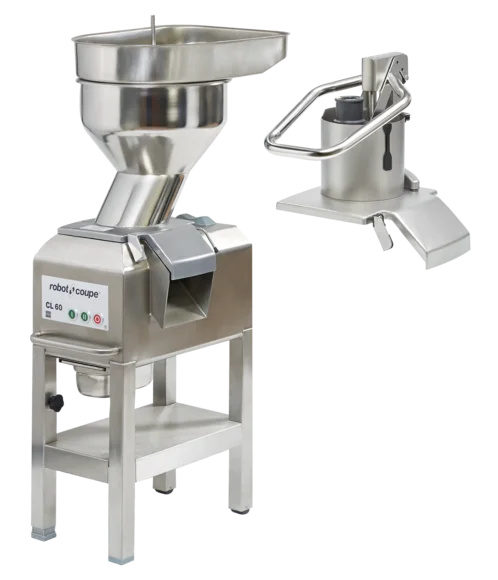 Robot-Coupe CL 60 mit 2 Einfüllaufsätzen Gemüseschneider 400V