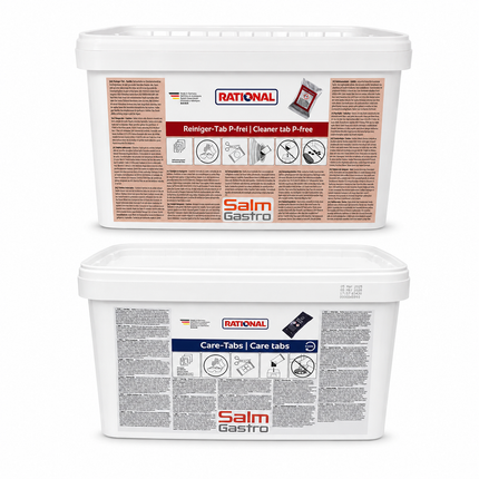 Schede Cleaner Rational 100 per tutto il centro di auto -cottura SCC + 150 Schede Care con CareControl per ICombi Pro/Classic Accessy