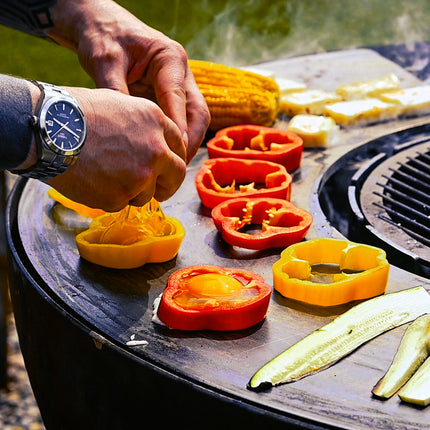 Smaract Feuerschale mit Grillring höhenverstellbar 100 inkl. umfangreichem Zubehör Ausstellungsstück