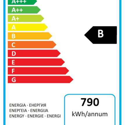 NordCap Kühlschrank KU 1402 PREMIUM für GN 2/1 – Energielabel