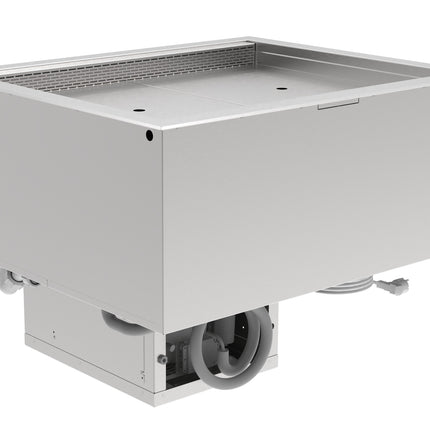 NordCap Einbaukühlwanne Euro 2-E R290 für 2 x EN 600 x 400 mm