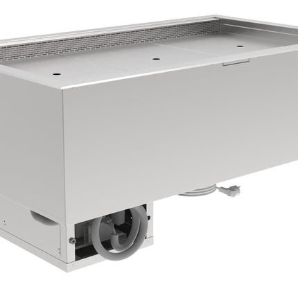NordCap Einbaukühlwanne Euro 3-E R290 für 3 x EN 600 x 400 mm