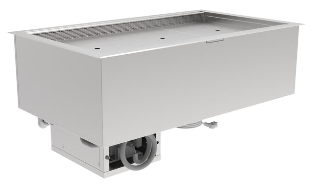 NordCap Einbaukühlwanne Euro 3-E R290 für 3 x EN 600 x 400 mm