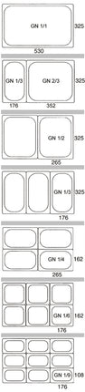NordCap GN-Behälter 1/2 - 150