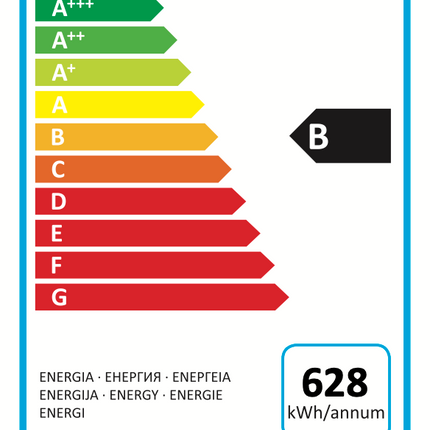 VIP Kühltisch mit 2 Türen -2 bis +8°C 1.360x700x860 mm von A & S Gastro – Energielabel