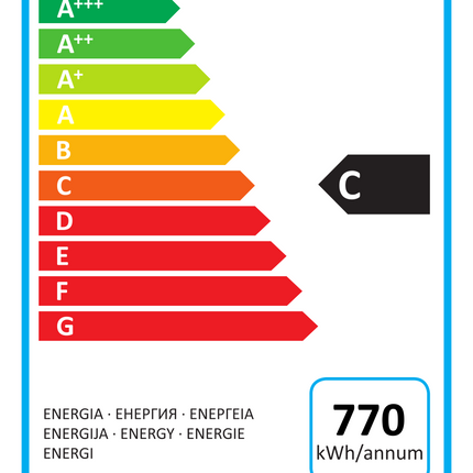 VIP Kühltisch mit 3x 2 Schubladen -2 bis +8°C 1.795x700x860 mm von A & S Gastro – Energielabel
