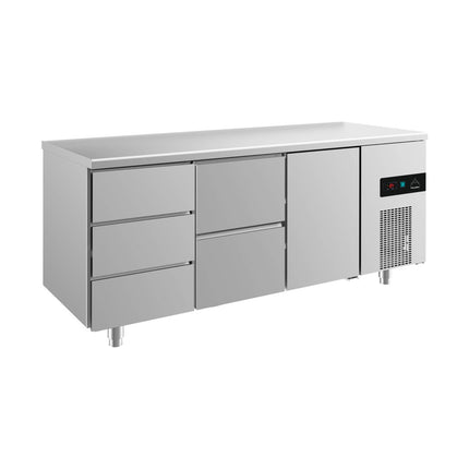 Kühltisch -2 bis +8°C 1865x700x850mm mit 1x Tür
