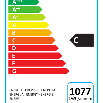 VIP Kühltisch mit 4 Türen und Aufkantung -2 bis +8°C 2230x700x860 mm von A & S Gastro – Energielabel