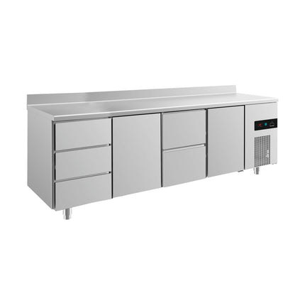 Kühltisch -2 bis +8°C 2330x700x850mm mit 2x Türen